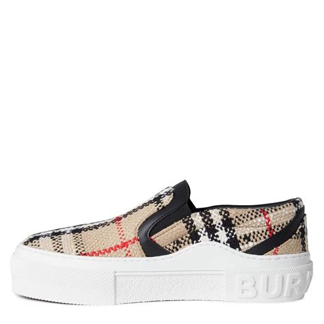 cheap burberry womens sneakers|women's burberry slip on sneakers.